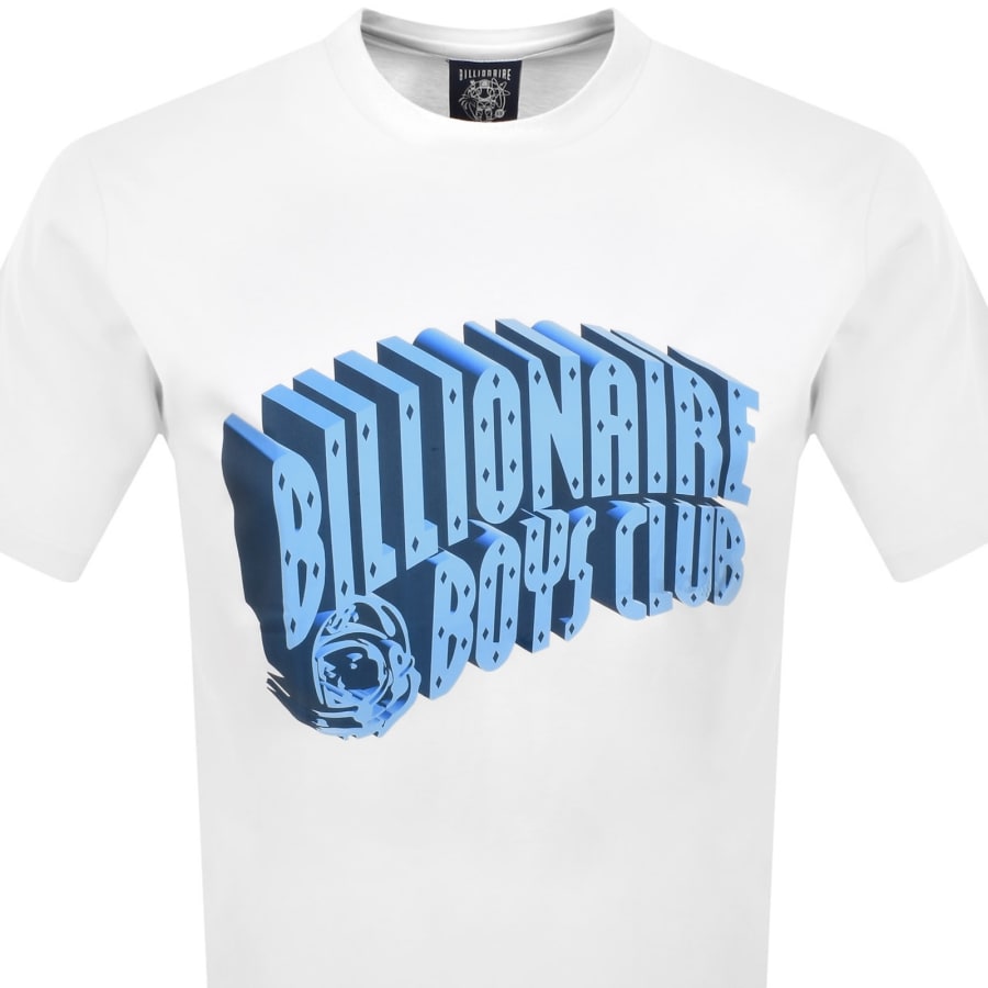 Image number 2 for Billionaire Boys Club 3D Arch Logo T Shirt White