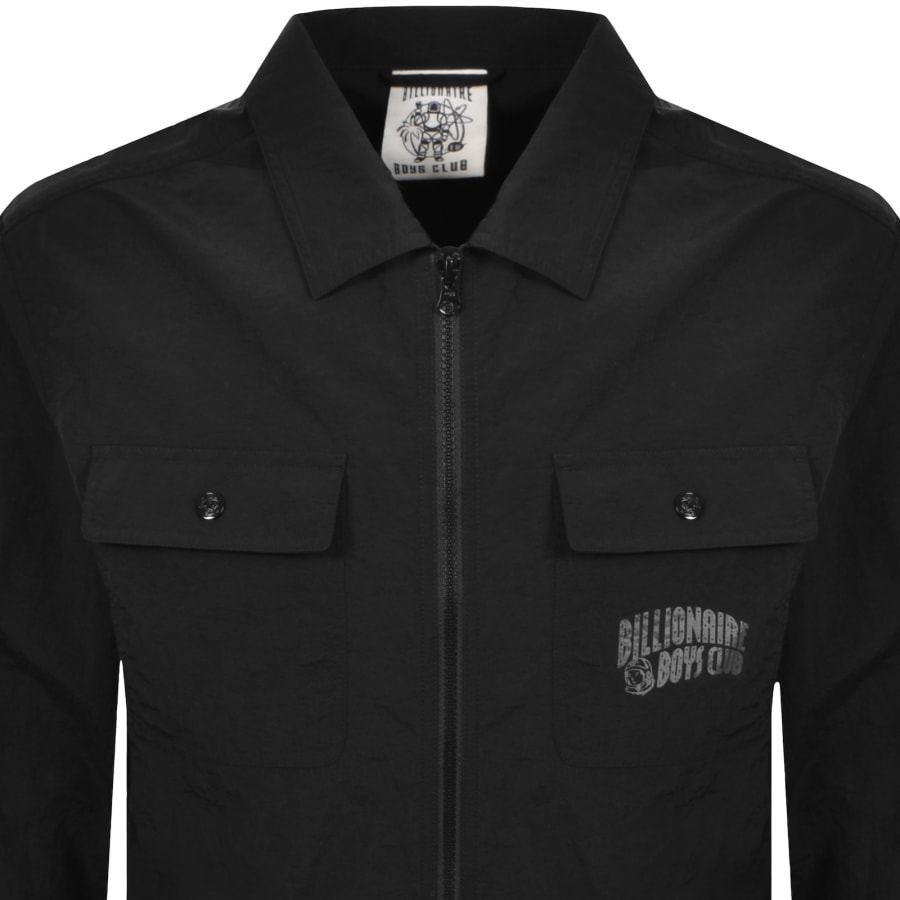 Image number 3 for Billionaire Boys Club Nylon Overshirt Black