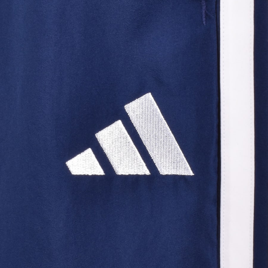 Image number 4 for adidas Sportswear 3 Stripe Chelsea Shorts Blue