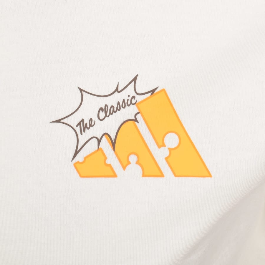 Image number 3 for adidas Sportswear Grilled Cheese T Shirt White