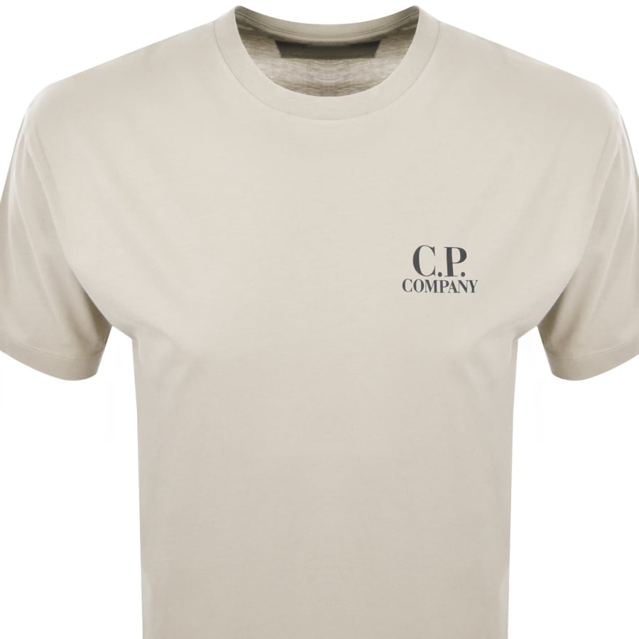 Image number 3 for CP Company Logo T Shirt Pistachio Shell