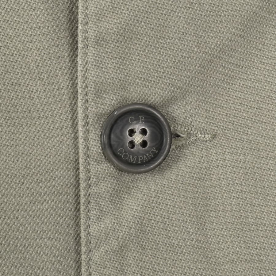 Image number 5 for CP Company Gabardine Overshirt Grey