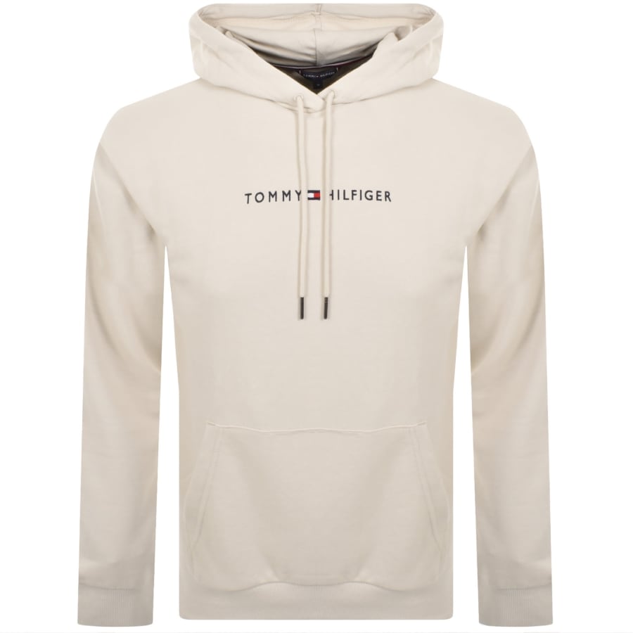Image number 1 for Tommy Hilfiger Lounge Oh Hoodie Beige