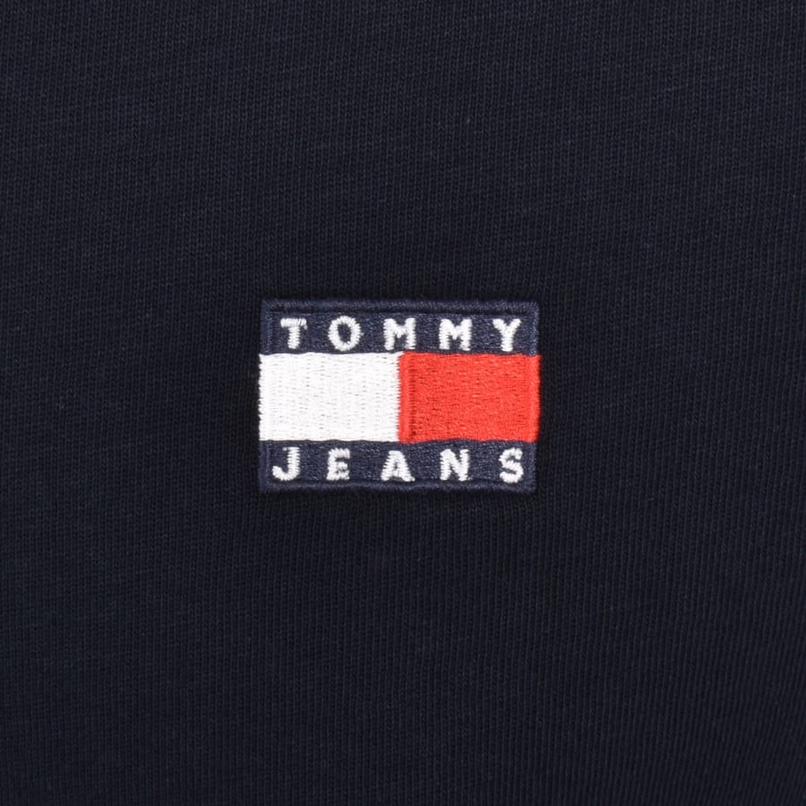 Image number 3 for Tommy Jeans Badge T Shirt Navy