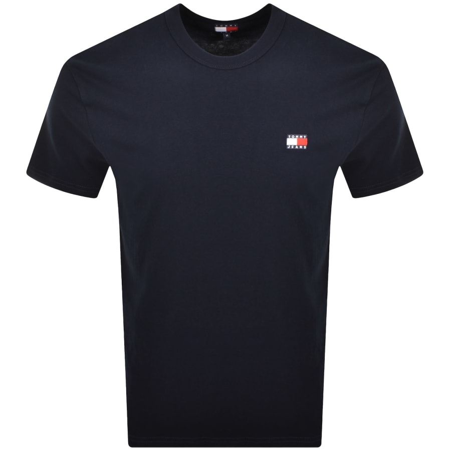 Image number 1 for Tommy Jeans Badge T Shirt Navy