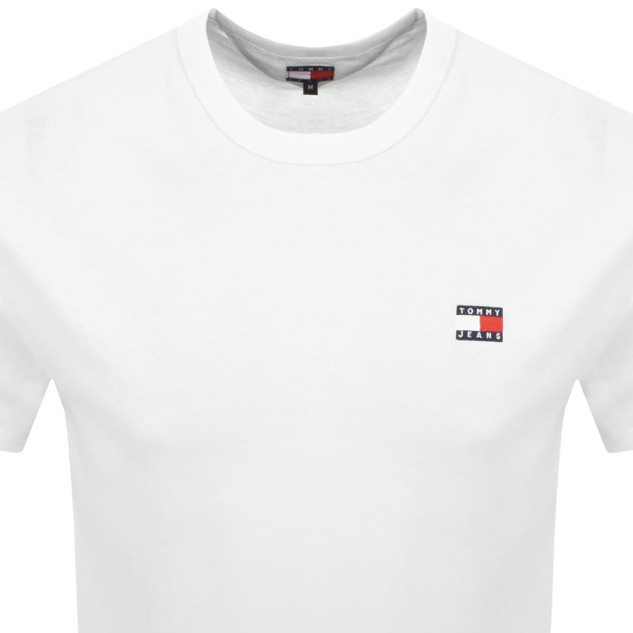 Image number 2 for Tommy Jeans Badge T Shirt White