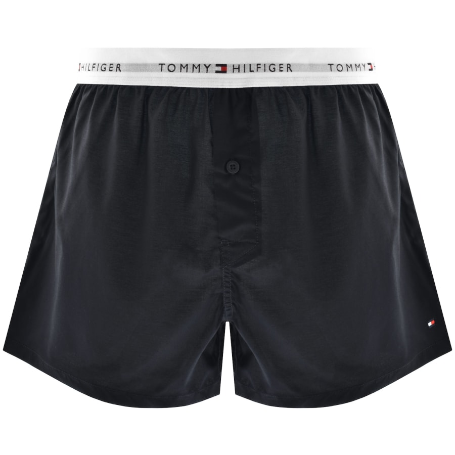 Image number 2 for Tommy Hilfiger Underwear 2 Pack Boxers Navy
