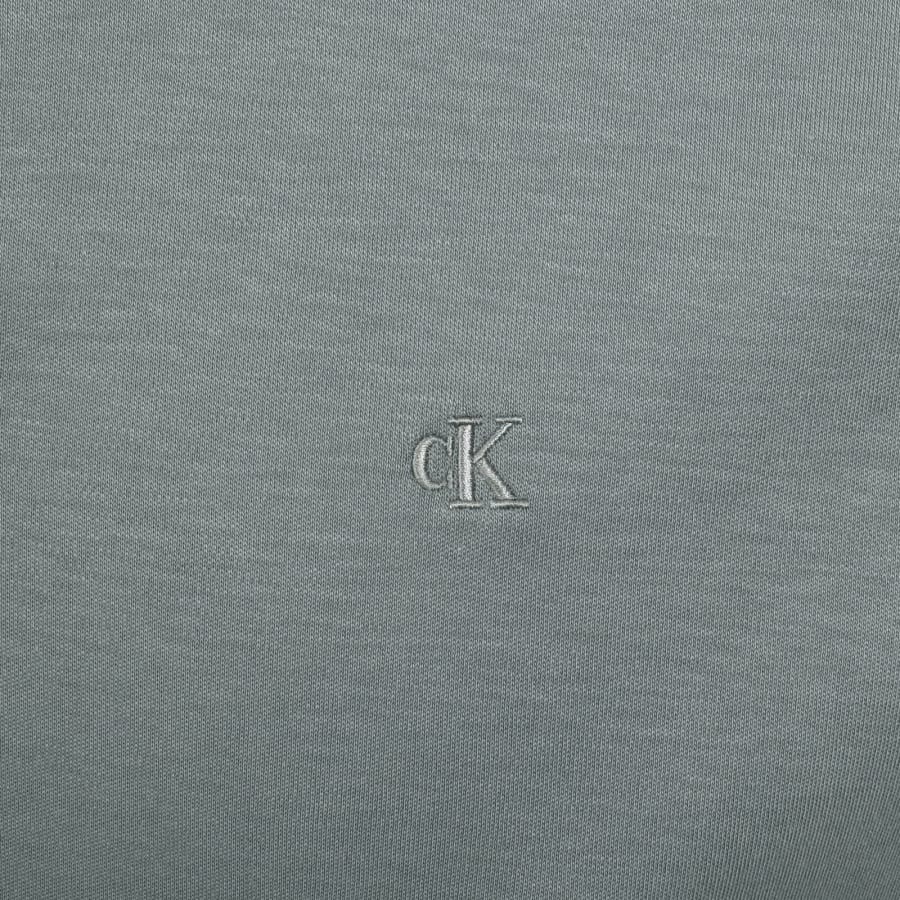 Image number 3 for Calvin Klein Chest Emblem Polo Sedona Sage