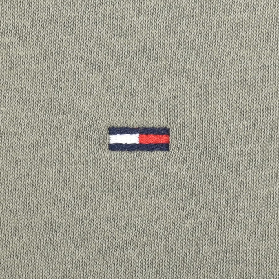Image number 3 for Tommy Jeans Flag Logo Sweatshirt Green