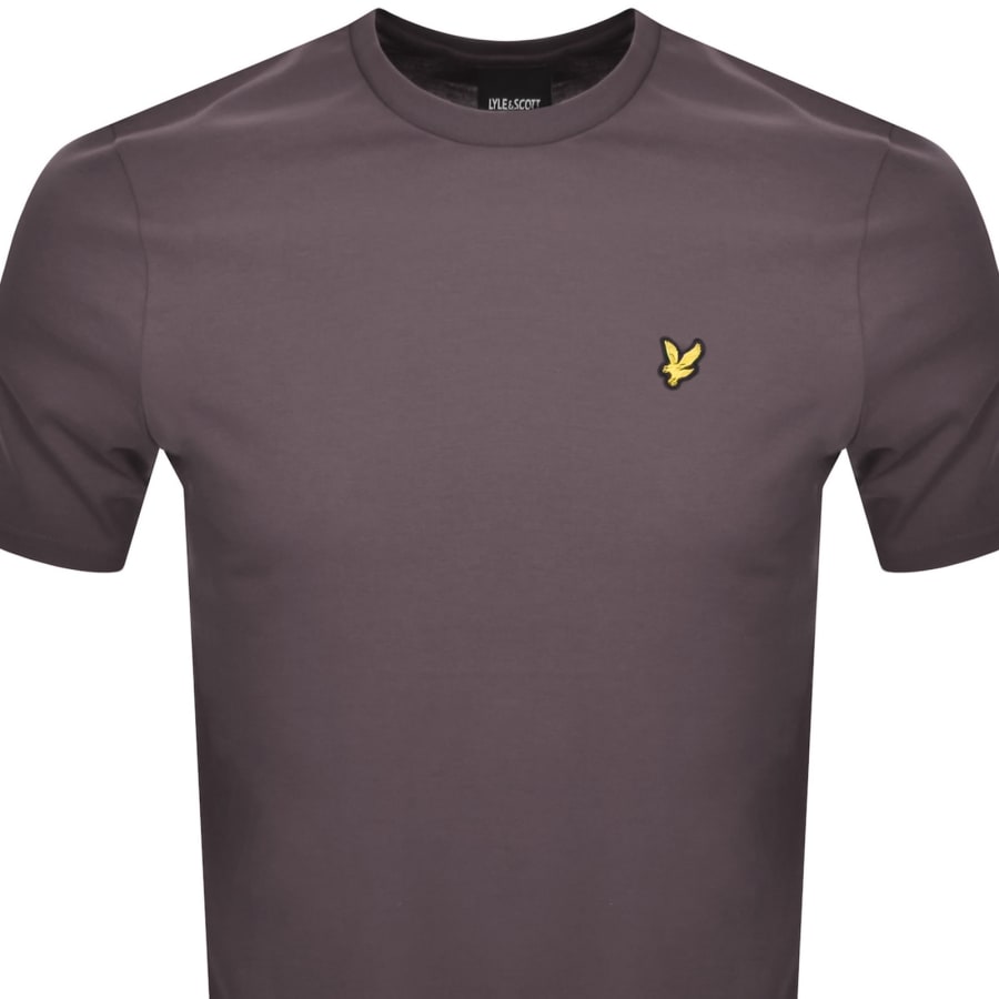 Image number 2 for Lyle And Scott Crew Neck T Shirt Espresso