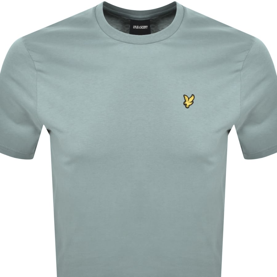 Image number 2 for Lyle And Scott Crew Neck T Shirt Cold Mint