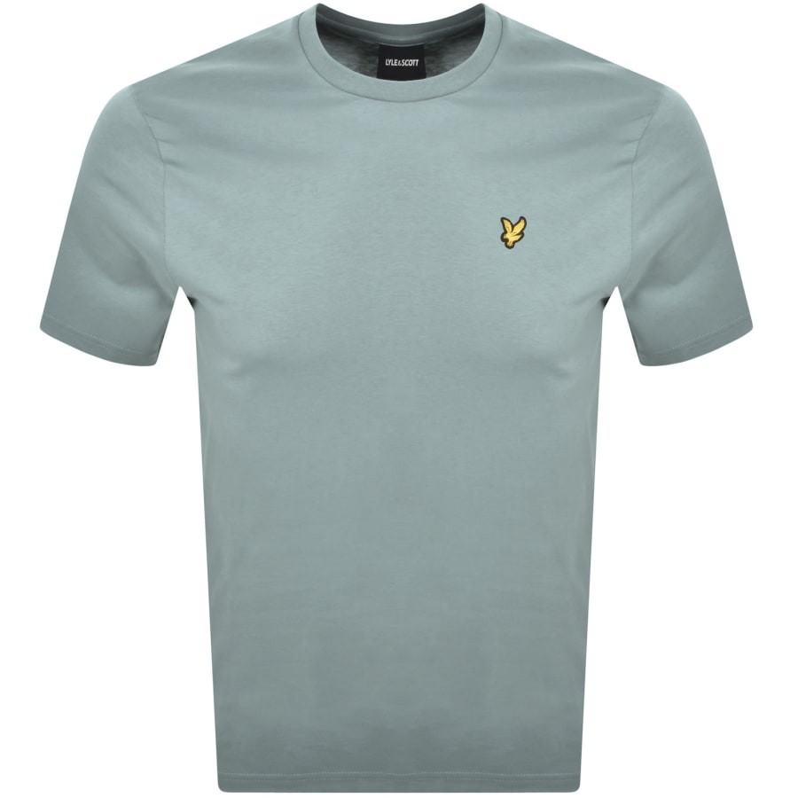 Image number 1 for Lyle And Scott Crew Neck T Shirt Cold Mint