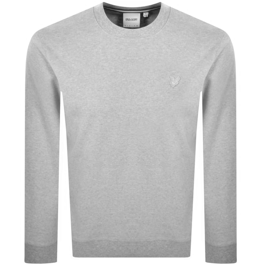 Image number 1 for Lyle And Scott Interlock Sweatshirt Grey