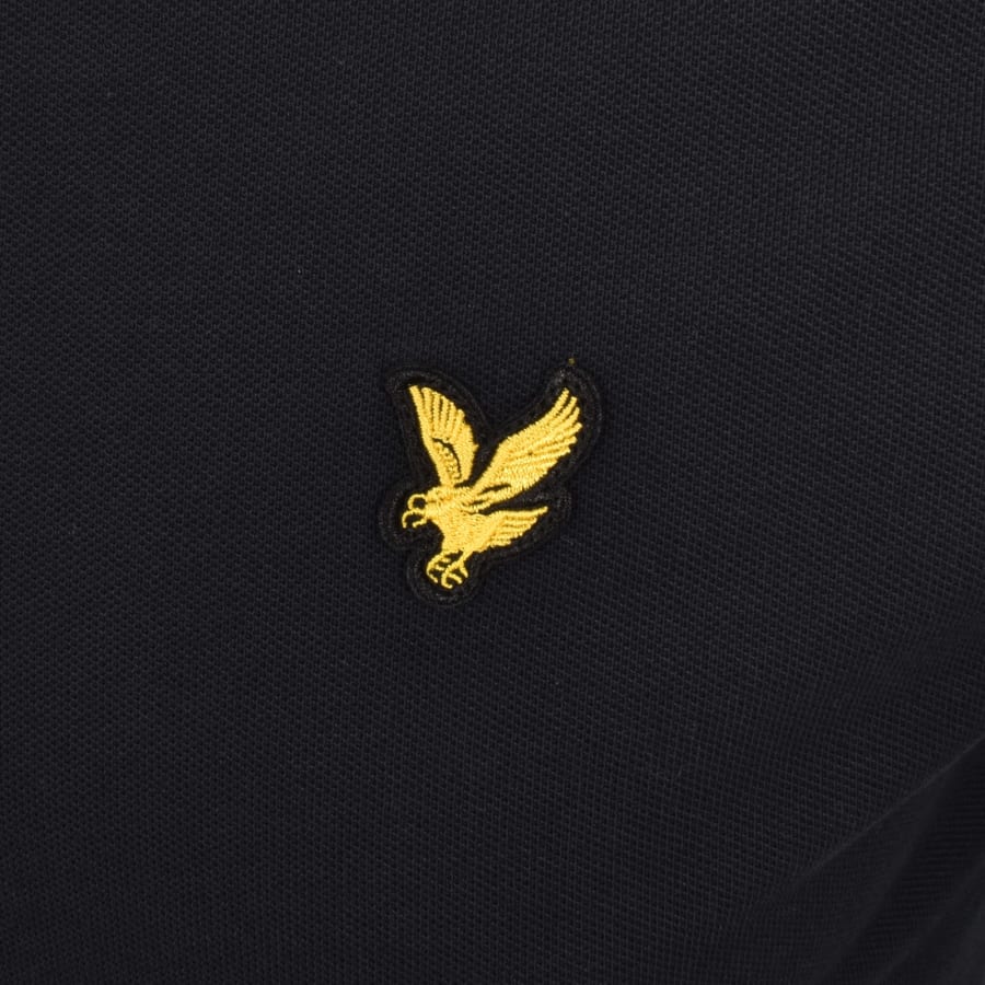 Image number 3 for Lyle And Scott Plain Polo T Shirt Dark Navy