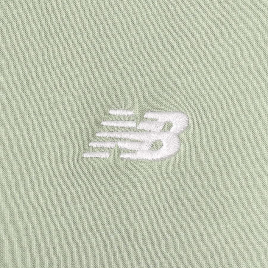 Image number 3 for New Balance Logo Hoodie Green