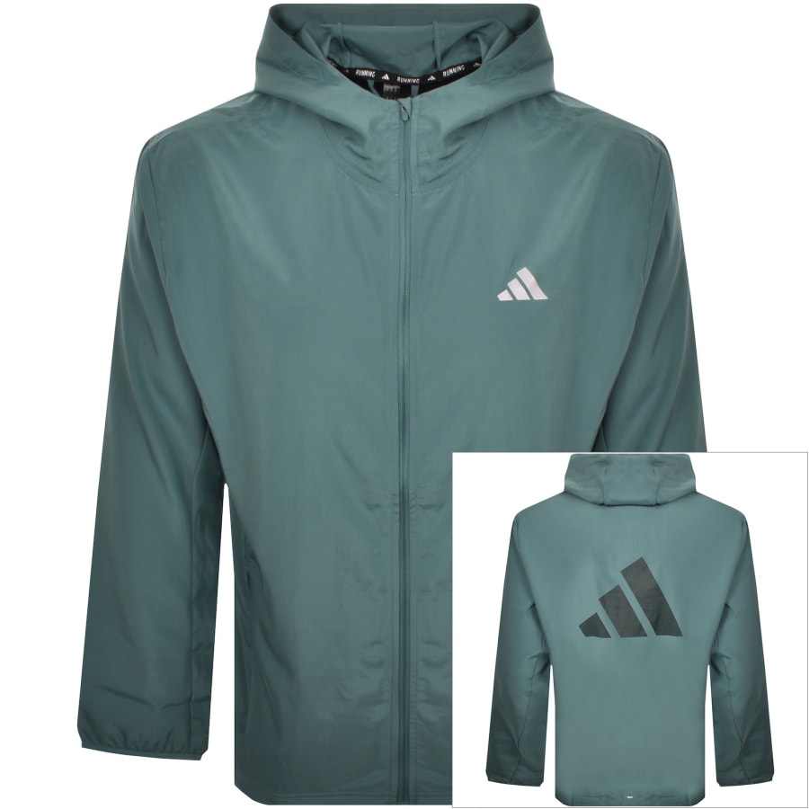 Image number 1 for adidas Sportswear Run It Jacket Preloved Teal