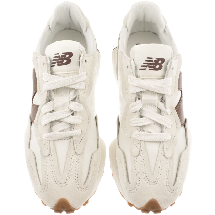 Image number 3 for New Balance 327 Trainers Cream