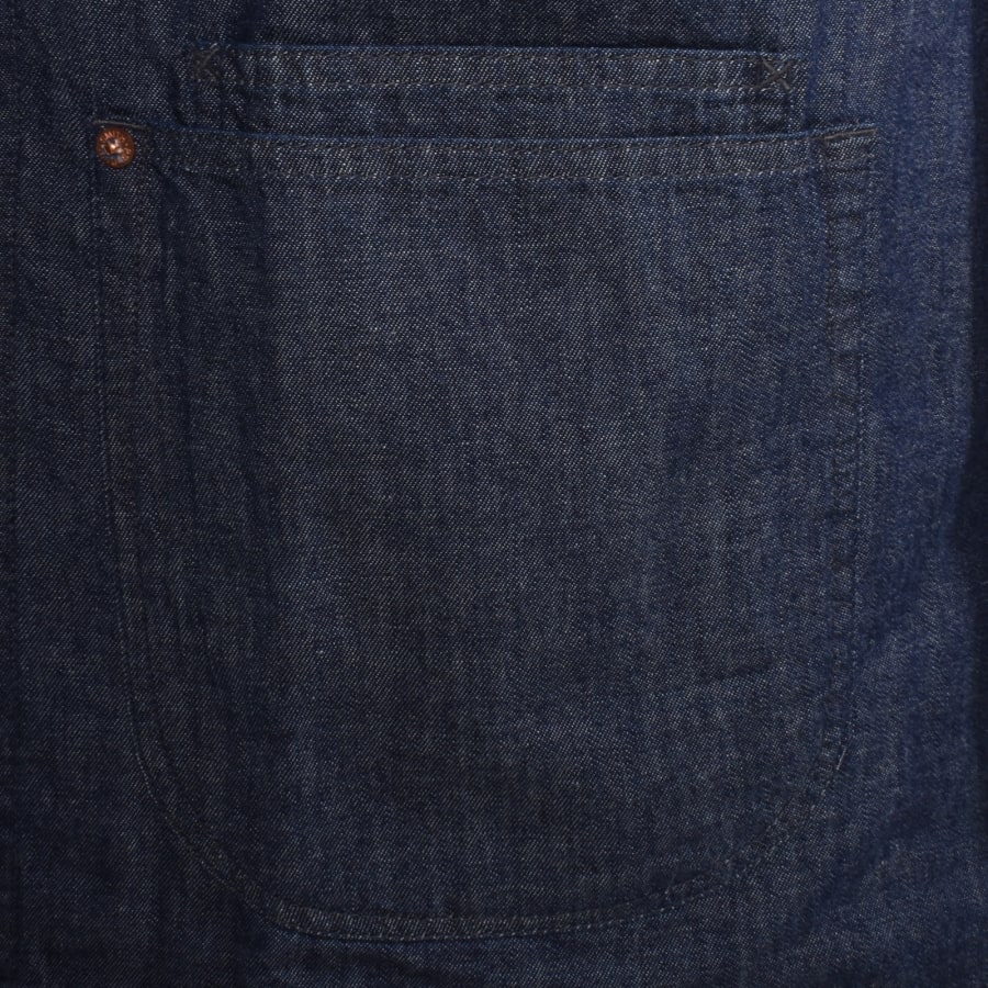 Image number 4 for Paul Smith Menswork Overshirt Blue