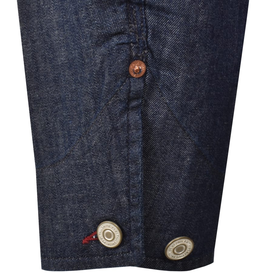 Image number 5 for Paul Smith Menswork Overshirt Blue