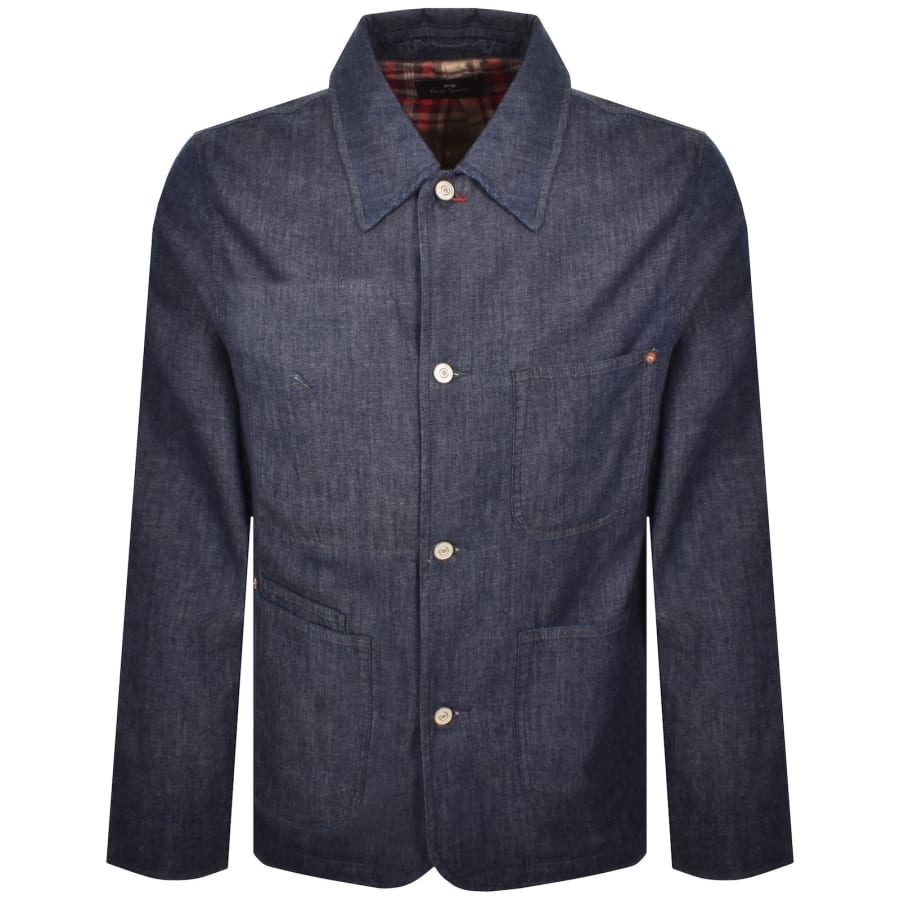 Image number 1 for Paul Smith Menswork Overshirt Denim