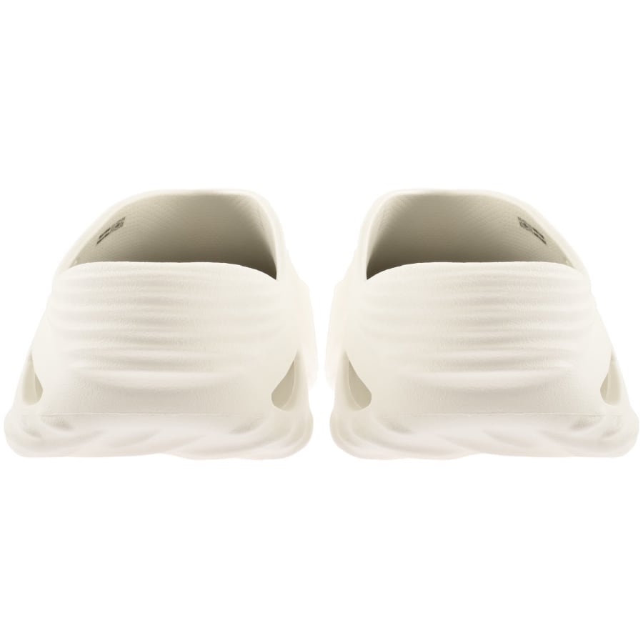 Image number 2 for Crocs Echo Wave Clogs Chalk White