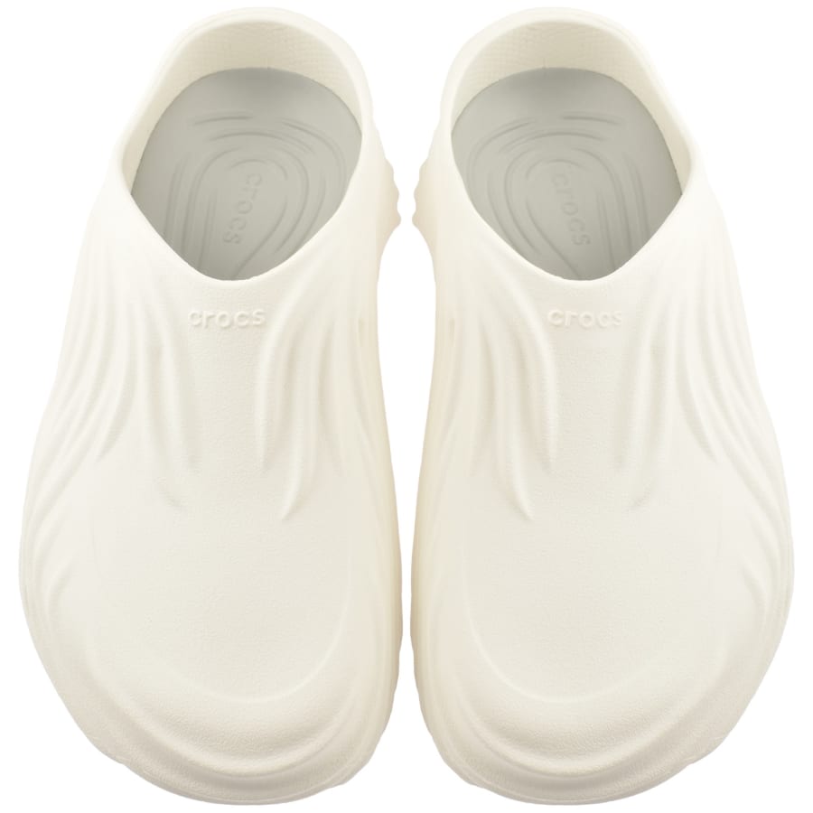 Image number 3 for Crocs Echo Wave Clogs Chalk White