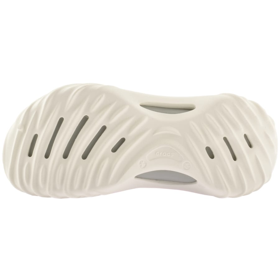 Image number 5 for Crocs Echo Wave Clogs Chalk White