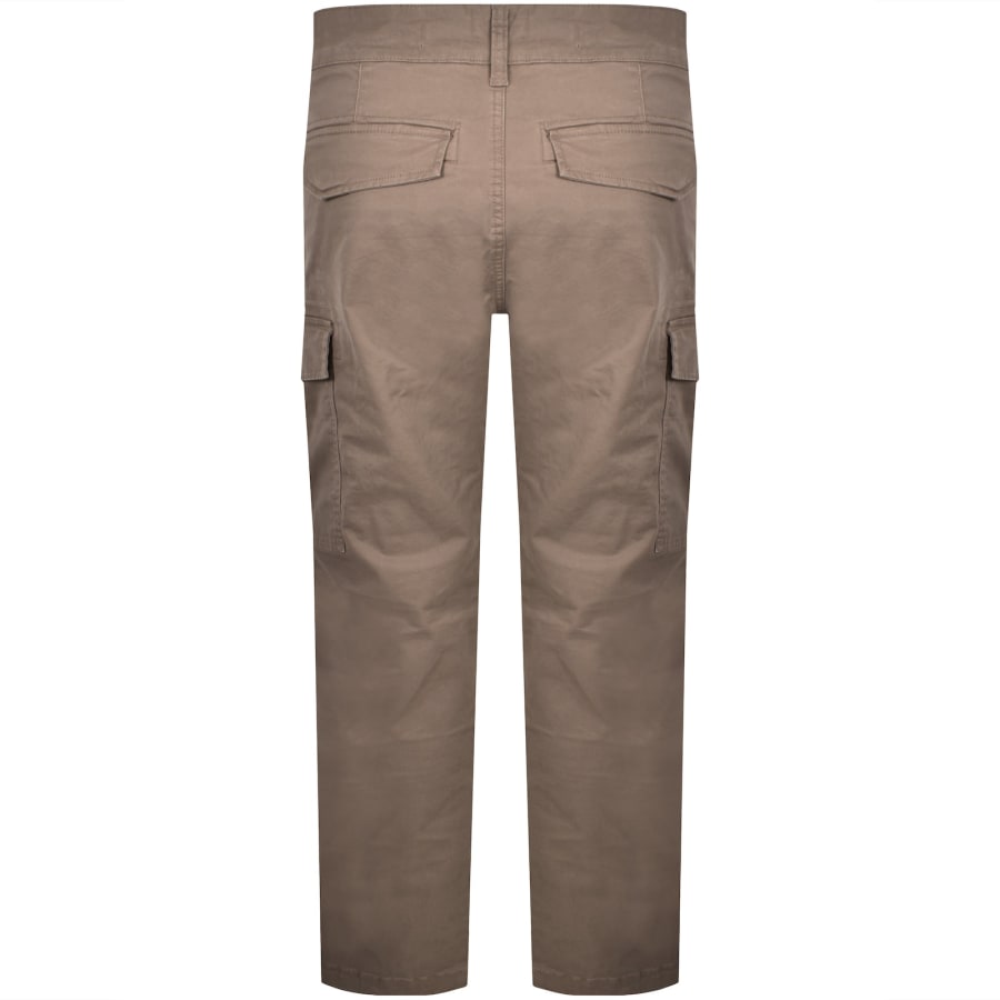 Image number 3 for Luke 1977 Relaxed Panama Cargo Trousers Brown