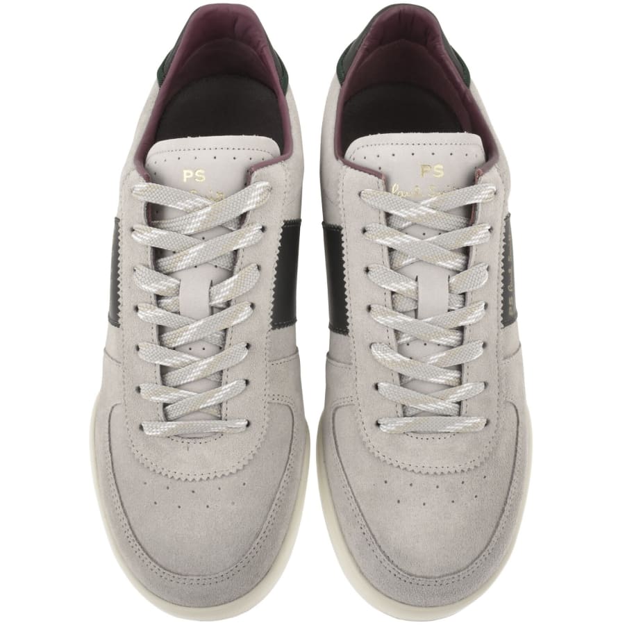 Image number 3 for Paul Smith Rye Trainers Grey
