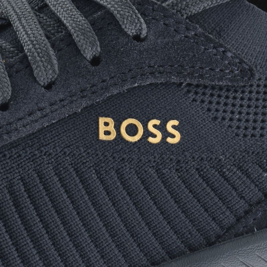Image number 4 for BOSS Titanium EVO Runner Trainers Navy