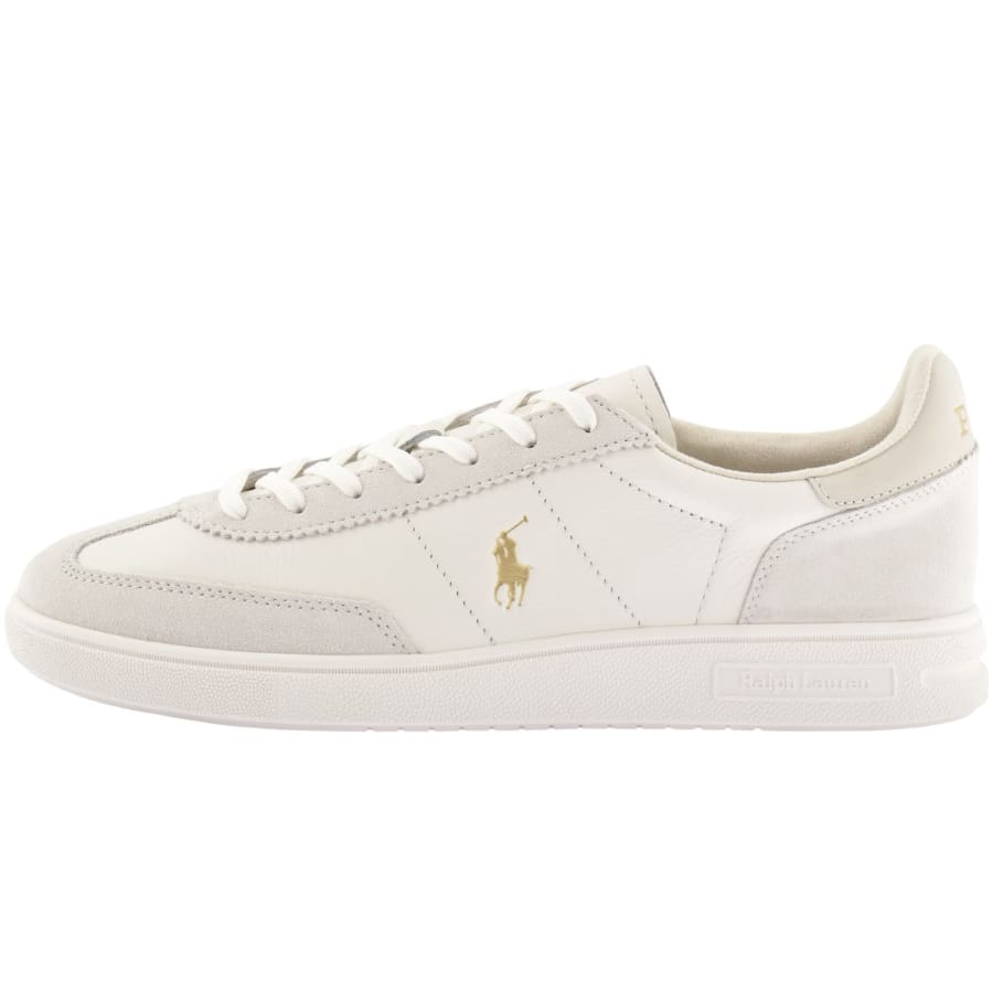 Image number 1 for Ralph Lauren Bedford Trainers White