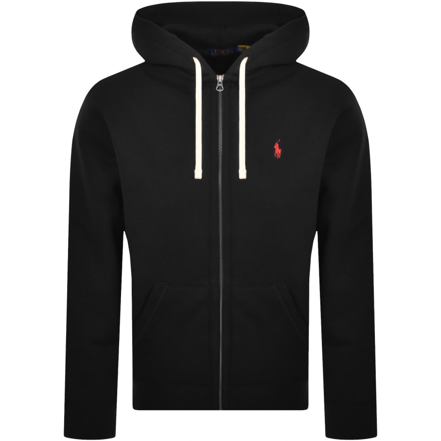 Image number 1 for Ralph Lauren Full Zip Hoodie Black