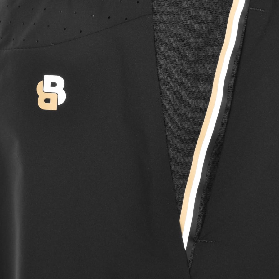 Image number 4 for BOSS Tennis Match Shorts Black