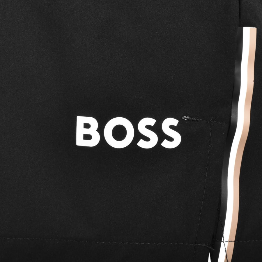 Image number 3 for BOSS Tennis Match Shorts Black