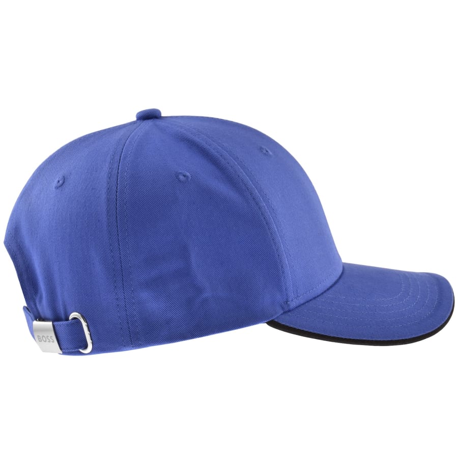 Image number 2 for BOSS Bold Baseball Cap Medium Blue