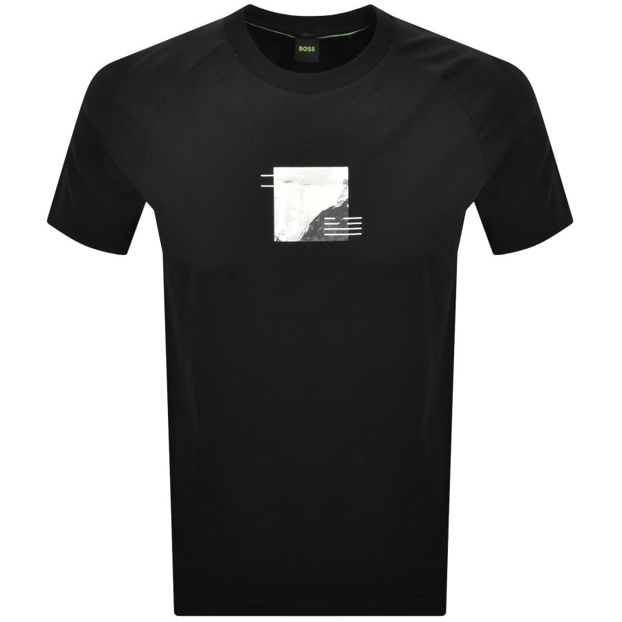 Image number 2 for BOSS Stripe Zone T Shirt Black