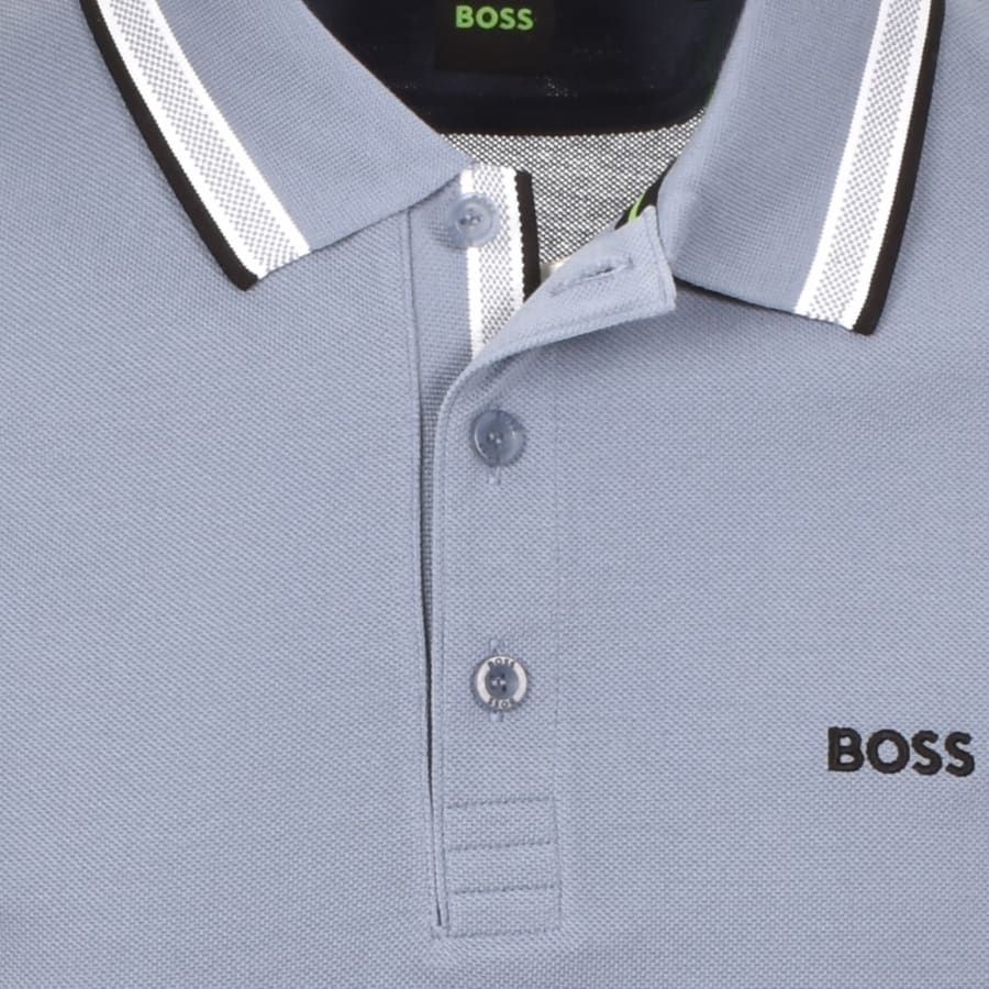 Image number 5 for BOSS Paddy Polo T Shirt Blue