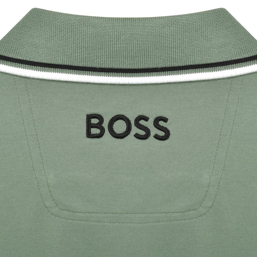 Image number 5 for BOSS Paddy Pro Polo T Shirt Green