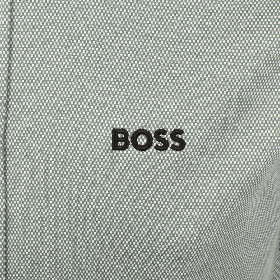 Image number 3 for BOSS Motion Regular Fit Shirt Green