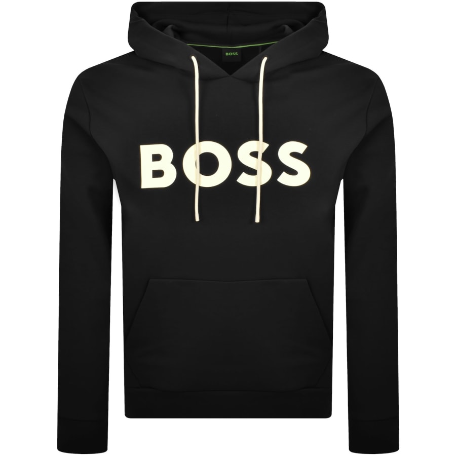 Image number 1 for BOSS Soody Zone Hoodie Black