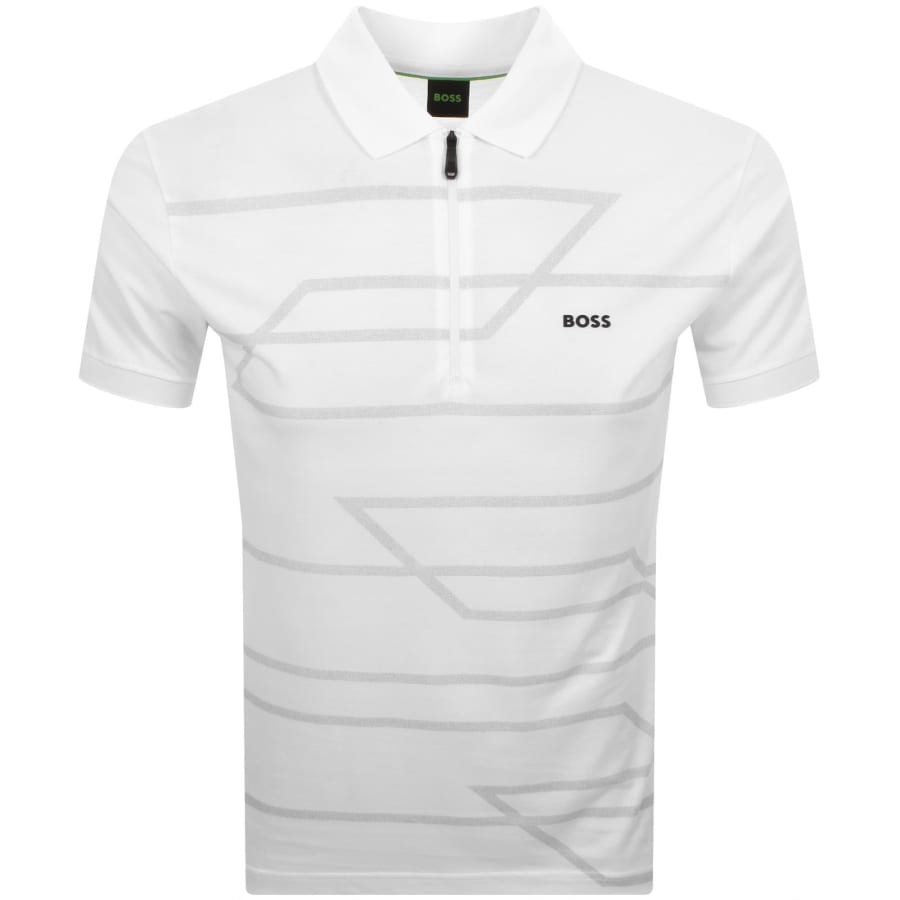 Image number 1 for BOSS Philix Polo T Shirt White