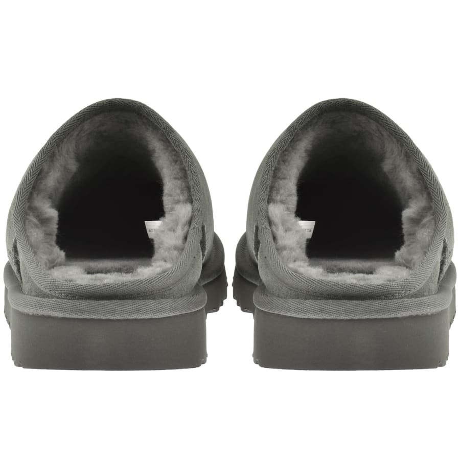 Image number 2 for UGG Slip On Slippers Grey