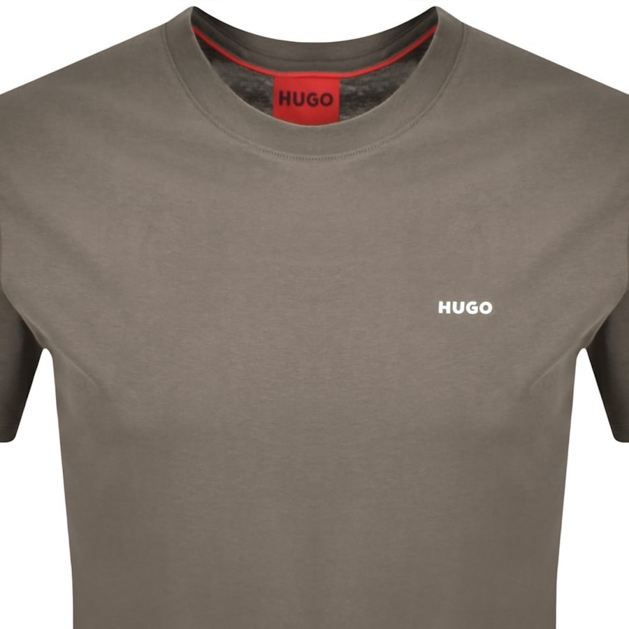 Image number 2 for HUGO Dero222 T Shirt Grey
