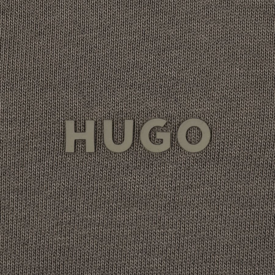 Image number 3 for HUGO Relaxed Dapo Hoodie Grey