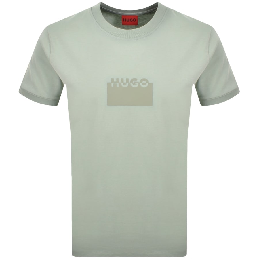 Image number 1 for HUGO Delastio T Shirt Green