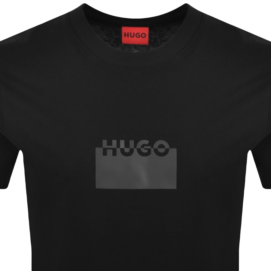 Image number 2 for HUGO Delastio T Shirt Black