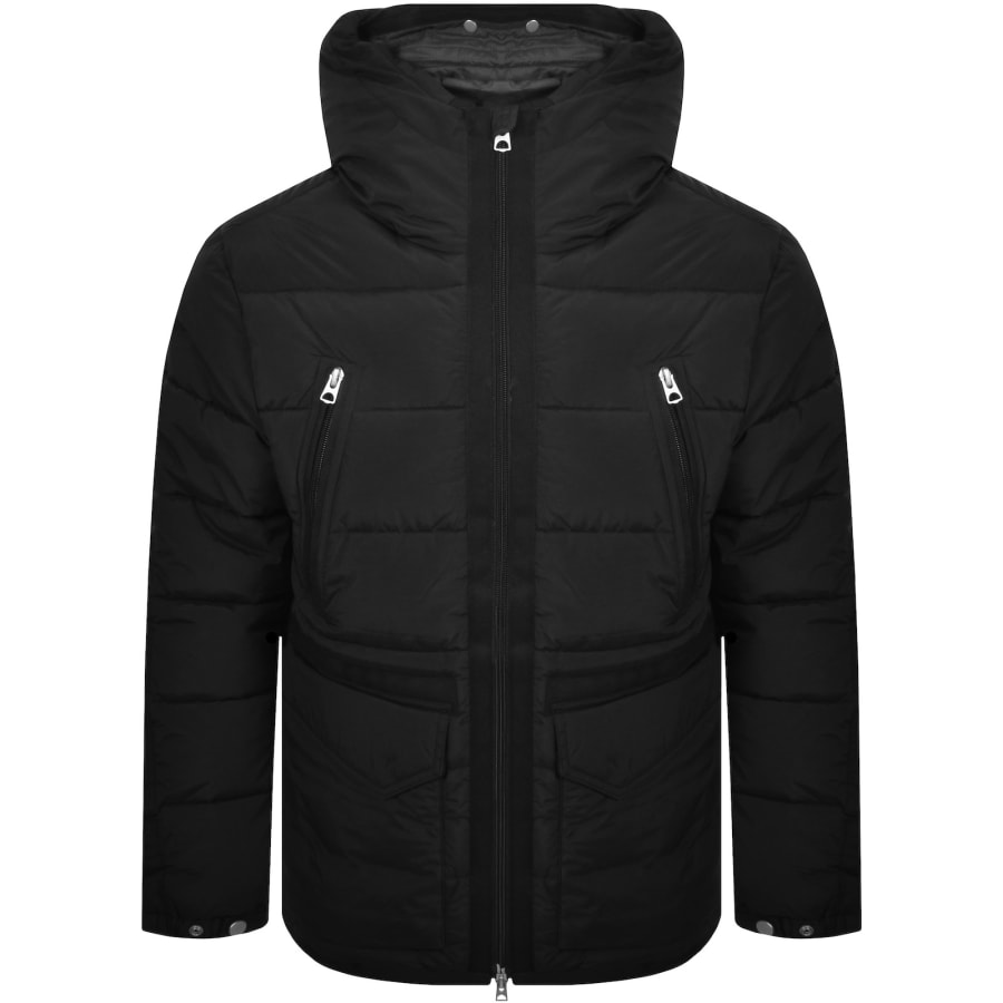 Image number 2 for Replay Padded Jacket Black