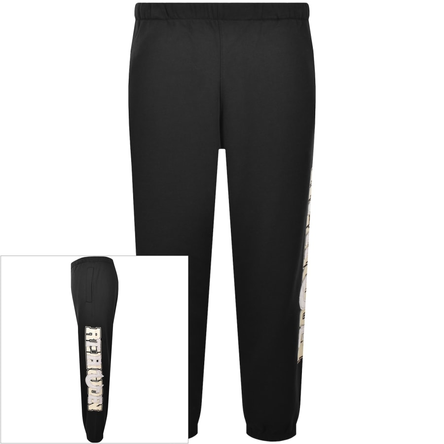 Image number 1 for True Religion Applique Joggers Black