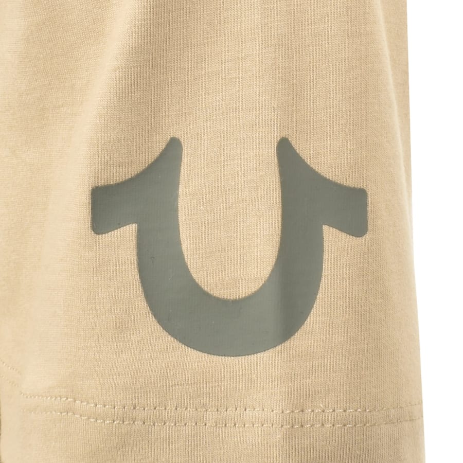 Image number 4 for True Religion Overlap Logo T Shirt Brown