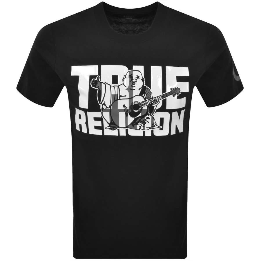Image number 1 for True Religion Overlap Logo T Shirt Black